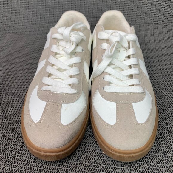 Sincerely Jules Womens Size 9M Bailey Sneakers Beige/White - Picture 5 of 7